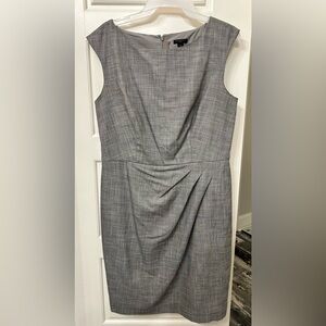 Ann Taylor grey shift dress